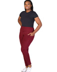 Plus Size Side Pocket Ankle Length Yoga Pant Leggings