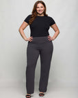 Plus Size Comfortable Stretch High Waist Dress Pants