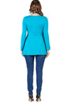 Long Sleeve Tunic Top For Women