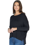 Oversized Long Sleeve Dolman Top