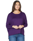 Oversized Long Sleeve Dolman Top