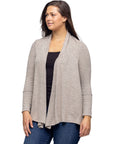 Open Front Long Sleeve High Low Cozy Cardigan