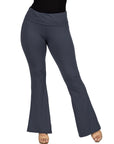 Bell Bottom Foldover Waist Comfortable Pants