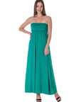 Strapless Empire Waist Maxi Dress