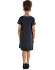 24seven Comfort Apparel Short Sleeve Girls T Shirt Dress