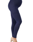 Womens Stretch Ankle Length Maternity Leggings
