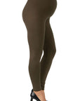 Womens Stretch Ankle Length Maternity Leggings