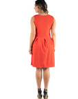 Sleeveless Plus Size Dress with Pockets