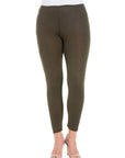 Comfortable Ankle Length Plus Size Leggings
