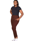 Plus Size Side Pocket Ankle Length Yoga Pant Leggings
