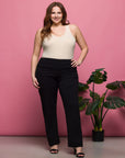 Plus Size Comfortable Stretch High Waist Dress Pants