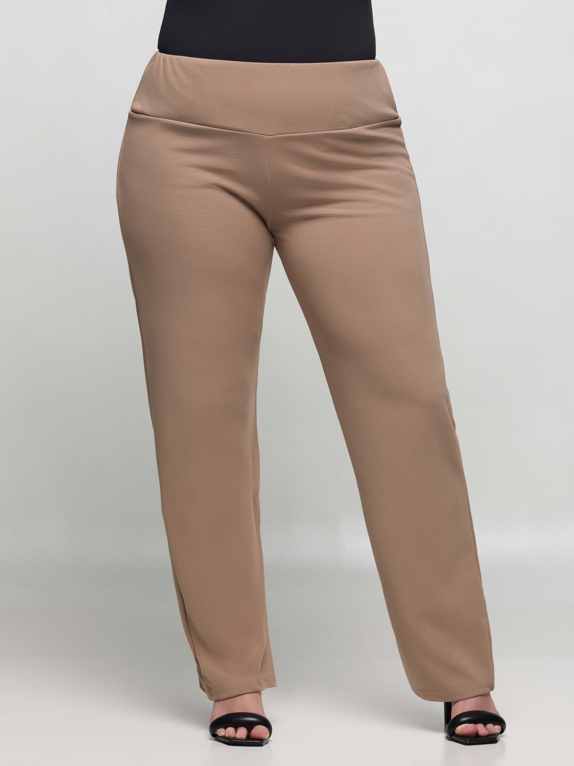 Plus Size Comfortable Stretch High Waist Dress Pants