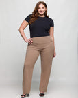 Plus Size Comfortable Stretch High Waist Dress Pants