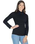 Classic Womens Long Sleeve Turtleneck