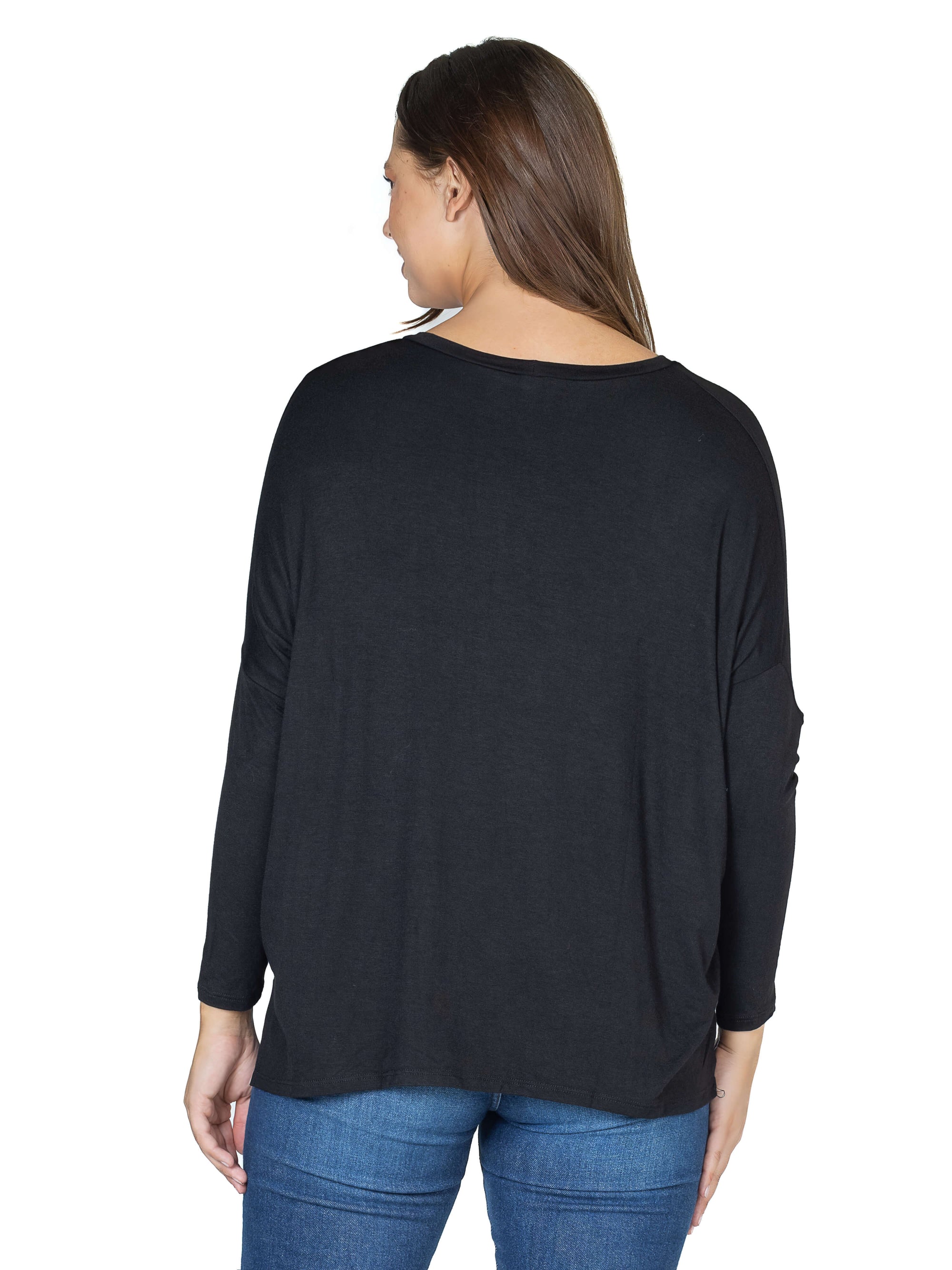 Oversized Long Sleeve Dolman Top