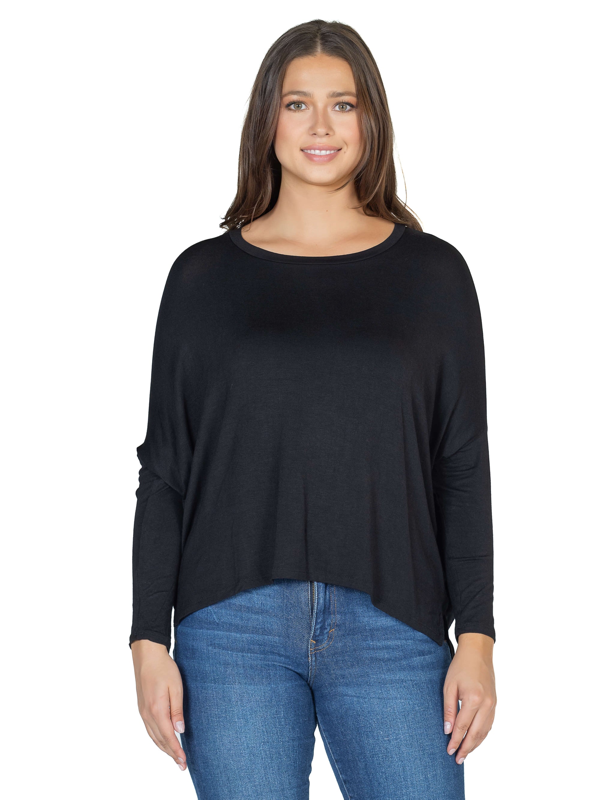 Oversized Long Sleeve Dolman Top