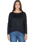 Oversized Long Sleeve Dolman Top