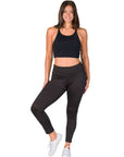 Side Pocket Ankle Length Yoga Pant Leggings