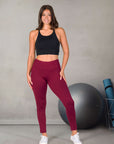 Side Pocket Ankle Length Yoga Pant Leggings