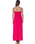 Strapless Empire Waist Maxi Dress