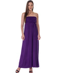 Strapless Empire Waist Maxi Dress