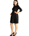 Perfect Fit and Flare Maternity Pocket Dress