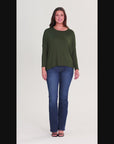 Oversized Long Sleeve Dolman Top