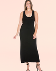 Racerback Plus Size Maxi Dress