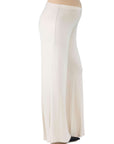Womens Comfortable Solid Color Maternity Palazzo Pants