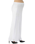 Womens Comfortable Solid Color Maternity Palazzo Pants