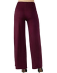 Womens Comfortable Solid Color Maternity Palazzo Pants