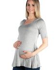 Women's Maternity 3/4-sleeve Tunic