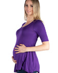 Women's Maternity 3/4-sleeve Tunic