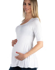 Women's Maternity 3/4-sleeve Tunic