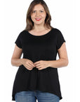 Plus Size Hi Lo T Shirt