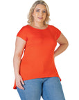 Plus Size Hi Lo T Shirt