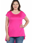 Plus Size Hi Lo T Shirt