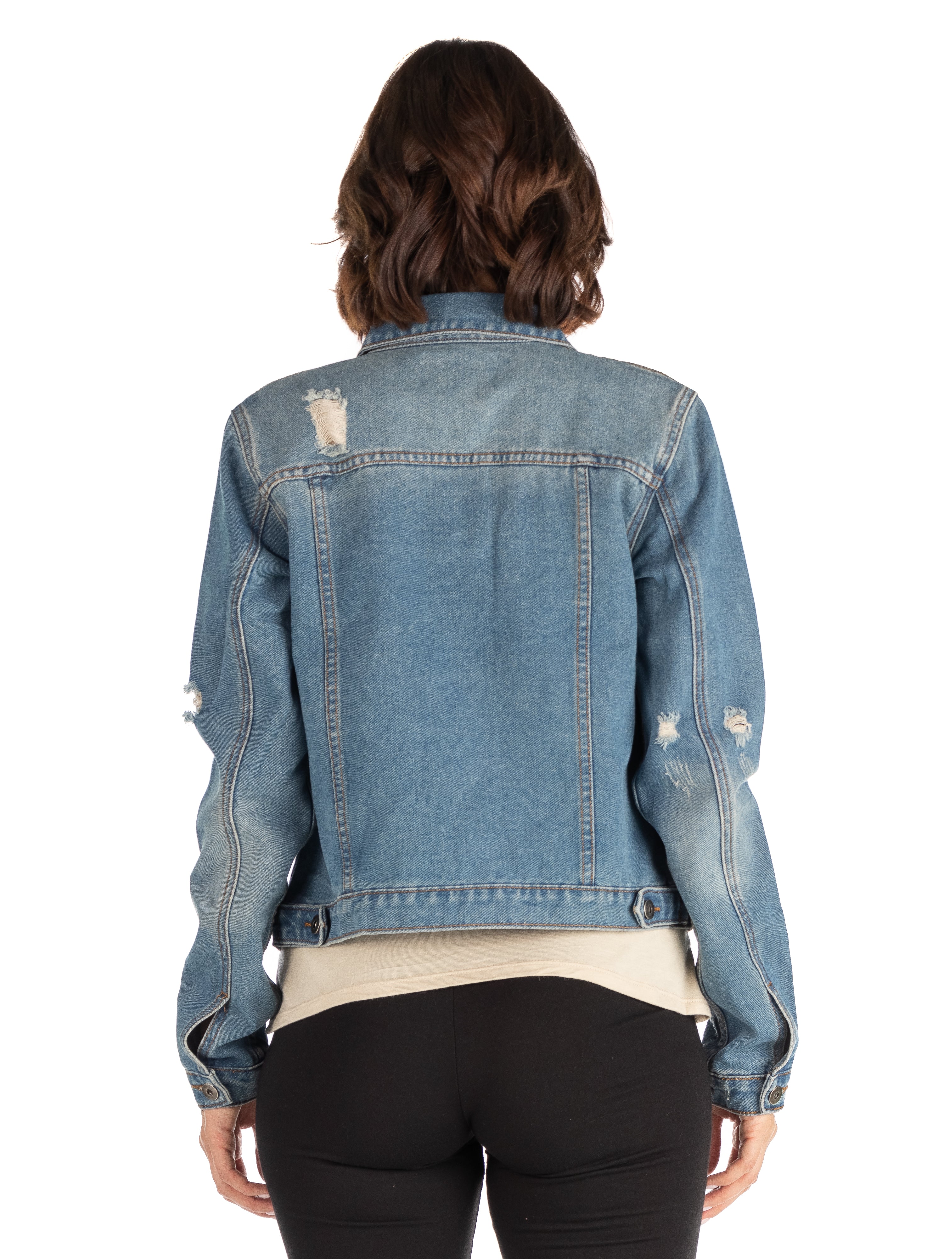 Womens Timeless Denim Jacket – 24seven Comfort Apparel