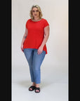 Plus Size Hi Lo T Shirt